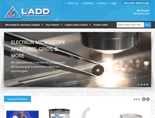 Tablet Screenshot of laddresearch.com